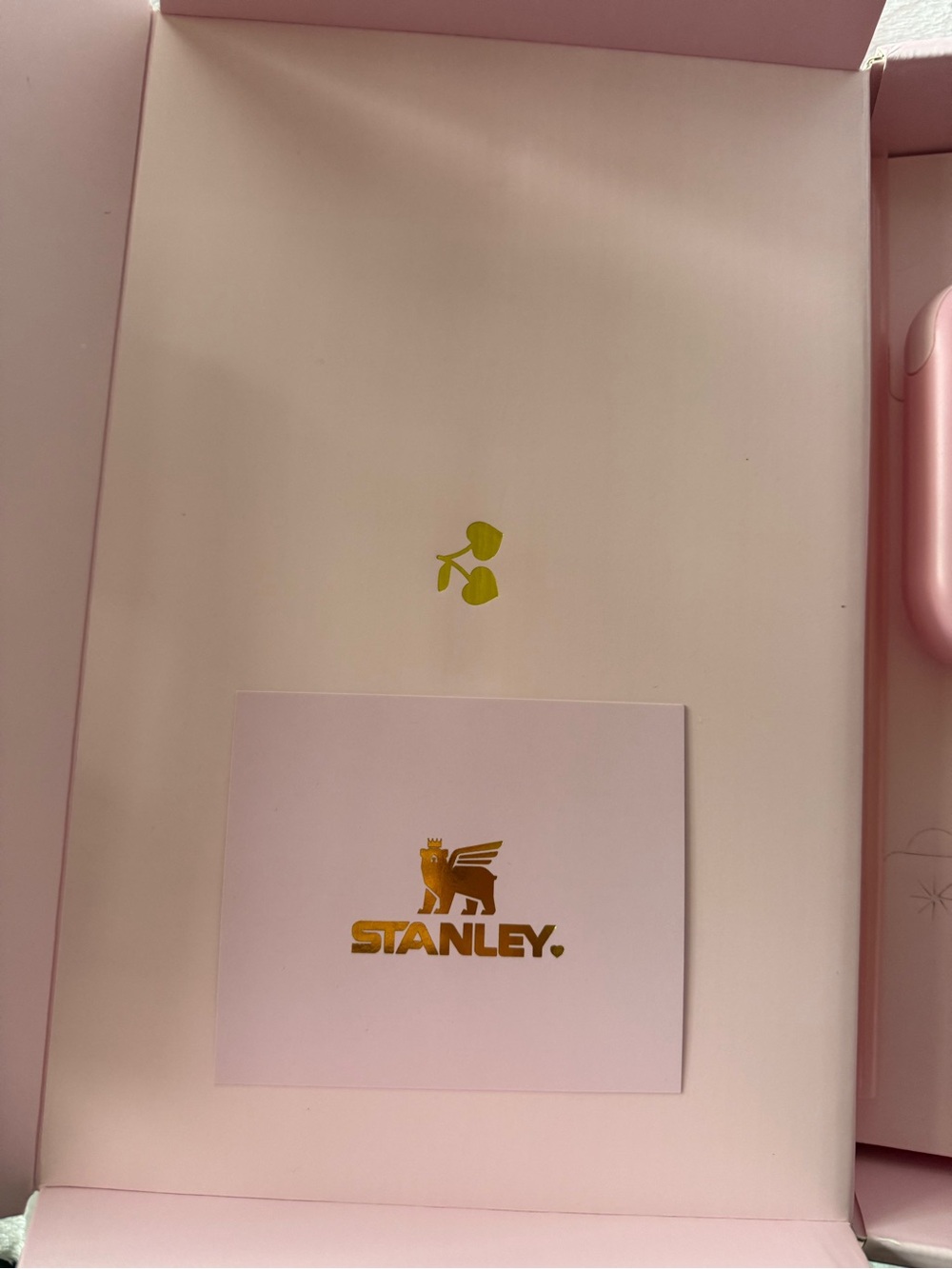 New Stanley Pink Cherry Elegant Tumbler in Special Box and Straw - Picture 6 of 9